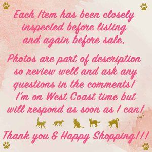 Comment on an item with any questions!